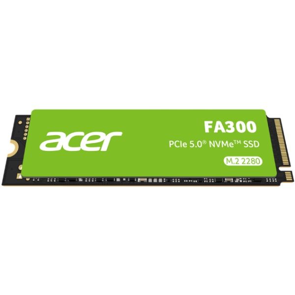SSD 1Tb Acer FA300 M.2 2280 NVMe 2.0 PCIe Gen 5x4 3D NAND, Retail (BL.9BWWA.167)
