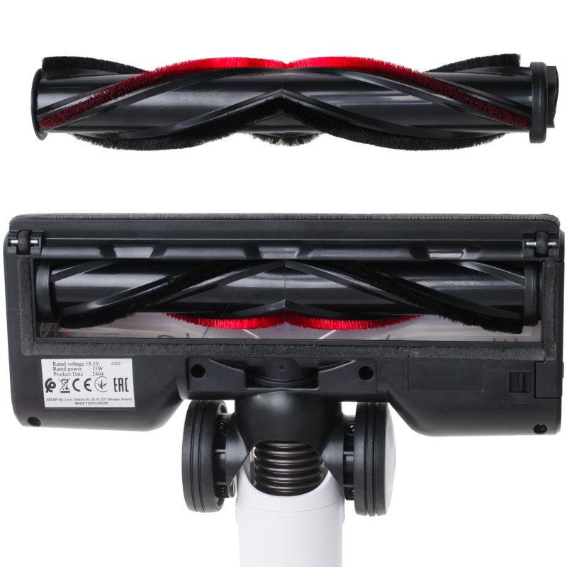Порохотяг Adler AD 7060 бездротовий/ 350Вт/ 16 000 Pa/ 0,5л/ LED/ FLEX/ настінне кріплення (AD7060)
