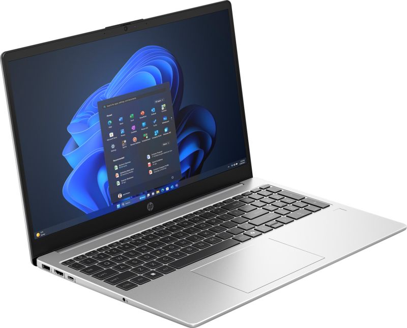 HP 255R G10 15.6" FHD IPS, 300n/Ryzen 5-7535U (4.5)/8Gb/SSD512Gb/Radeon/Підсв/DOS/3y.w/Сріблястий (B39ZFAT)