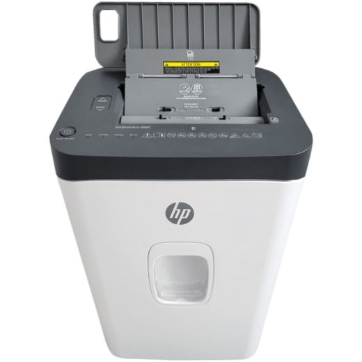 Знищувач документів HP OneShred Auto 200CC, A4, 80g х 13 листів, 4.3*12, 28 л., P-4 (2819)