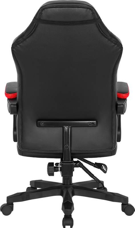 Крісло ігрове Defender Cruiser, 50мм, Клас 4, підніжка, Black/Red (64344)
