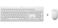 Комплект бездротовий HP 230 мишка і клавіатура Combo, білий (3L1F0AA)
