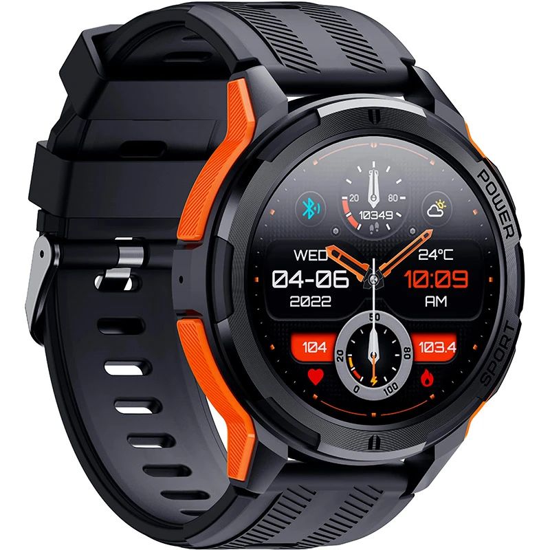 Годинник Oukitel BT10 Black-orange (6931940742153)