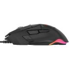 Мишка XTRIKE ME , ігрова 12800dpi., 8кн., RGB, чорна (GM-502)