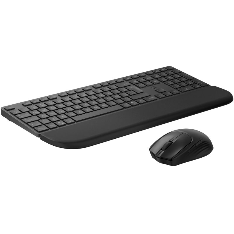 Комплект бездротовий HP 580C мишка і клавіатура Multi-Device Dual-Mode з підставкою, чорний (BD5F2AA)