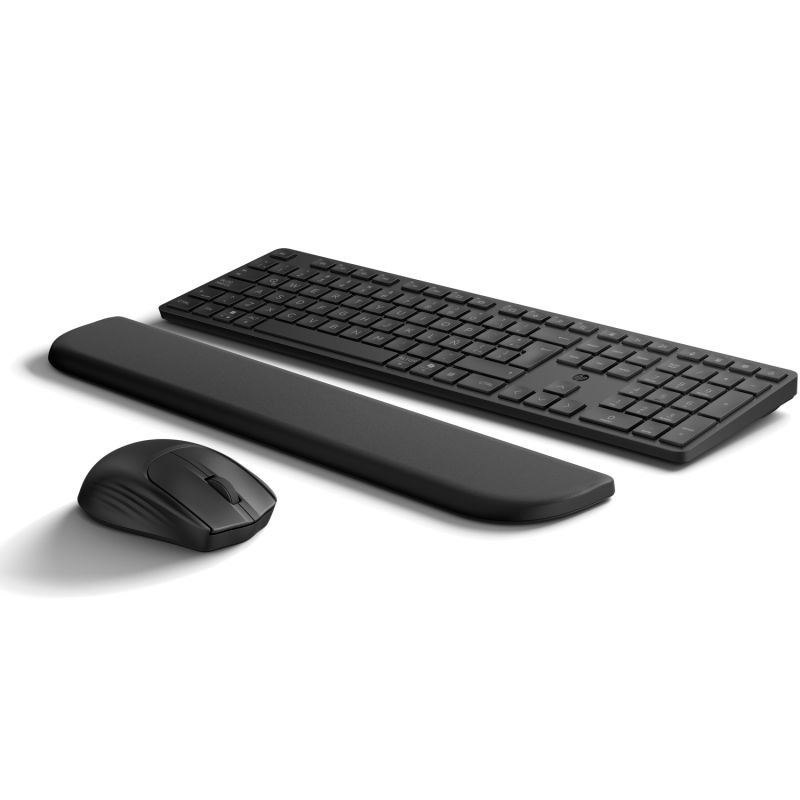 Комплект бездротовий HP 580C мишка і клавіатура Multi-Device Dual-Mode з підставкою, чорний (BD5F2AA)