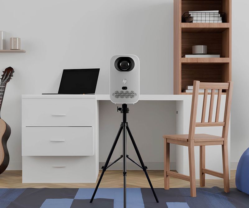 Проєктор HP CC360 LED LCD FHD 220 AL 16:9 Android15 HDMI WiFi BT білий (CC360/A31PLAA)