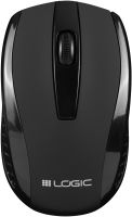 Мишка LogicConcept LM-31, бездротова, 1200dpi, 3кн., USB, чорна (M-LC-LM31W-BK)