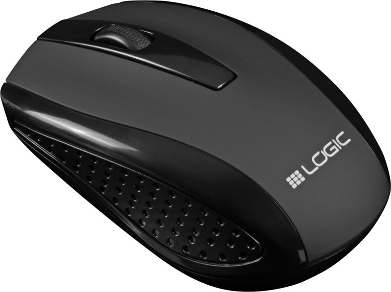 Мишка LogicConcept LM-31, бездротова, 1200dpi, 3кн., USB, чорна (M-LC-LM31W-BK)