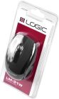 Мишка LogicConcept LM-31, бездротова, 1200dpi, 3кн., USB, чорна (M-LC-LM31W-BK)