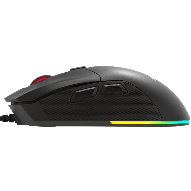 Мишка XTRIKE ME , ігрова 7200dpi., 6кн., 13 режимів RGB, 2 панелі, чорна (GM-316)