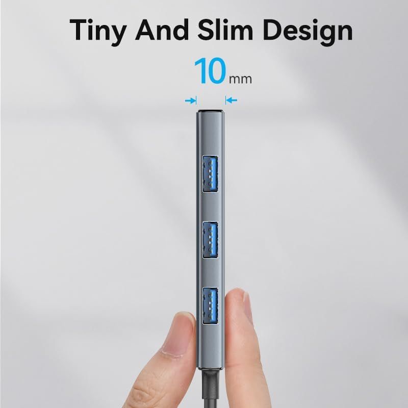 Док-станція USB3.0 Type-C --> HDMI 4K30Hz/TF/3xUSB-A 3.0, 0.15м 6-in-1 Vention (TOOHB)