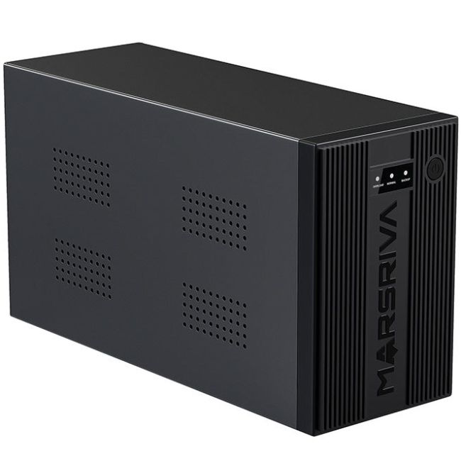 ДБЖ Marsriva , 1500ВА/920Вт, Line-Interactive, LED version, 3хSchuko, 2*12V/9Ah (MR-UF1500)