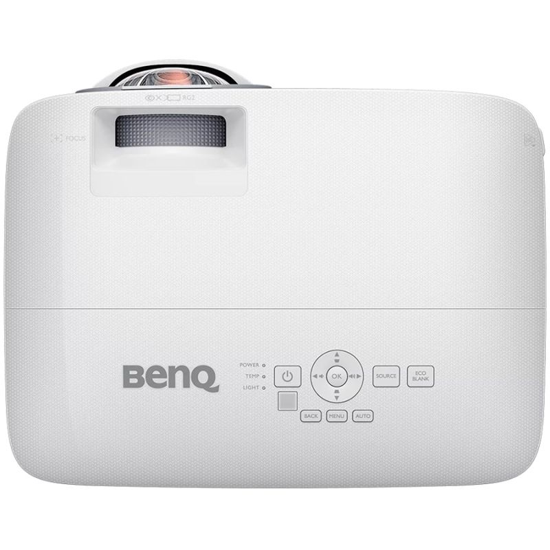 Проєктор BENQ MX808STH, короткофокусний, DLP, XGA, 3600AL, 20000:1, D-sub, HDMI, білий (9H.JMG77.13E)