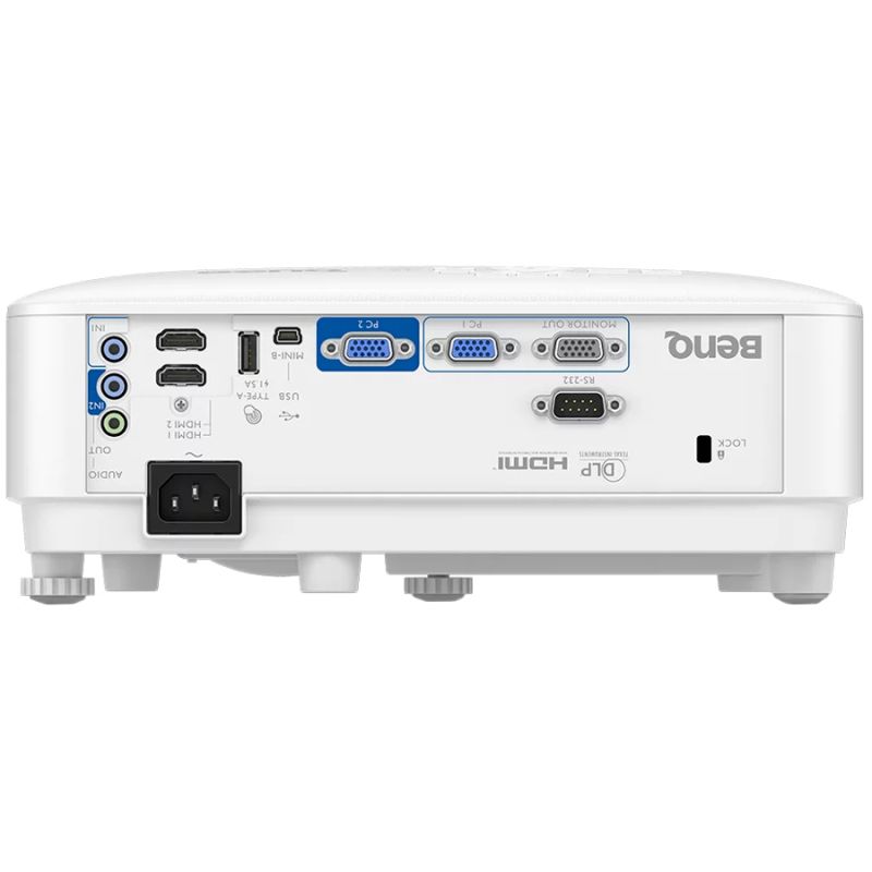 Проєктор BENQ MX808STH, короткофокусний, DLP, XGA, 3600AL, 20000:1, D-sub, HDMI, білий (9H.JMG77.13E)