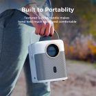 Проєктор Vankyo H300A Full HD 220 ANSI Lm 1000:1 16:9/4:3 HDMI Android 9.0 Wifi 6 сірий (WPY028)