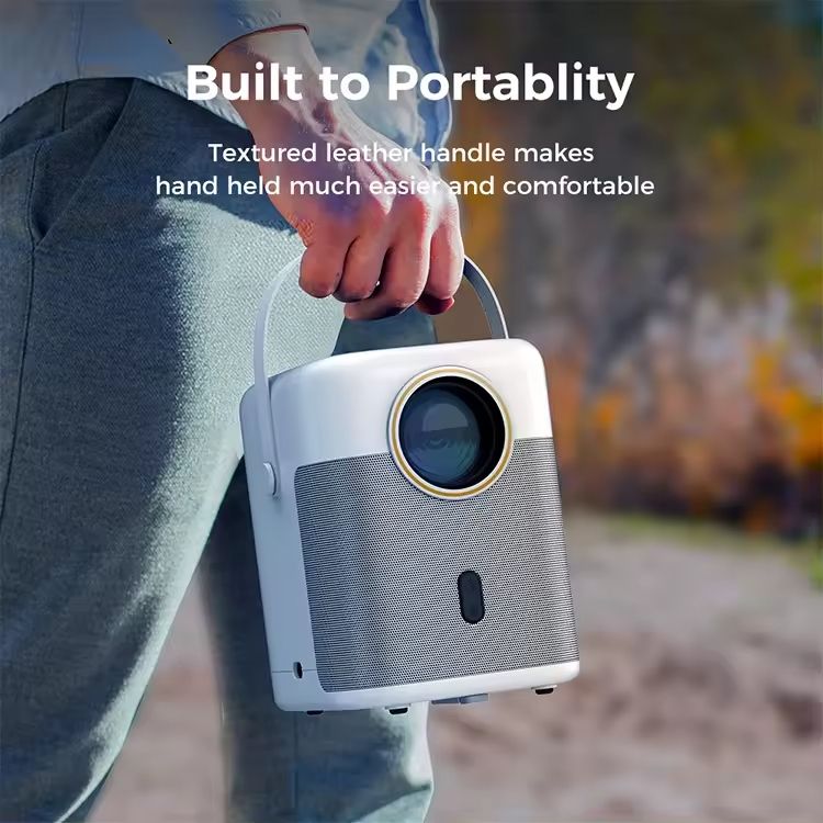 Проєктор Vankyo H300A Full HD 220 ANSI Lm 1000:1 16:9/4:3 HDMI Android 9.0 Wifi 6 сірий (WPY028)