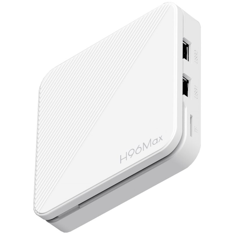 TV Медіаплеєр H96 MAX H313 2/16Gb/ Allwinner H313/ Android 14/ WiFi 2.4G+5G/LAN:100M (H313_ 2GB/16GB)