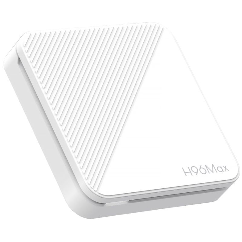 TV Медіаплеєр H96 MAX H313 2/16Gb/ Allwinner H313/ Android 14/ WiFi 2.4G+5G/LAN:100M (H313_ 2GB/16GB)