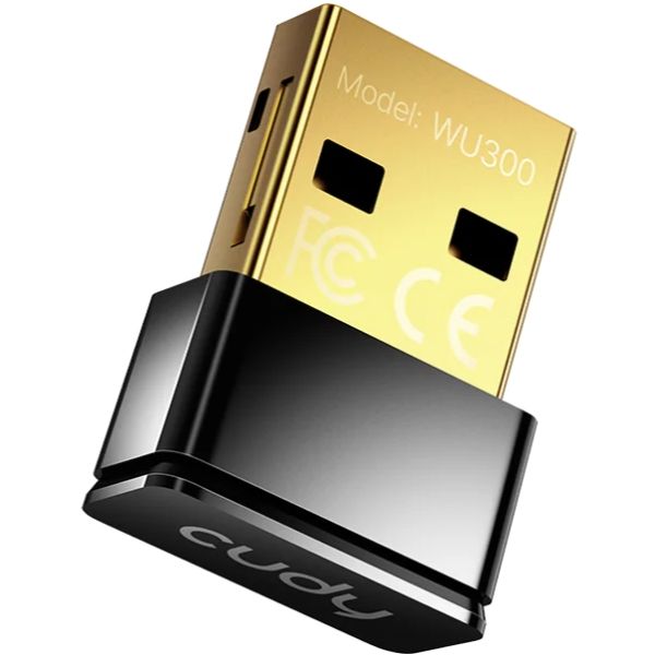 Адаптер WiFi Cudy , AX300 Wi-Fi 6 Nano USB Adapter (WU300)