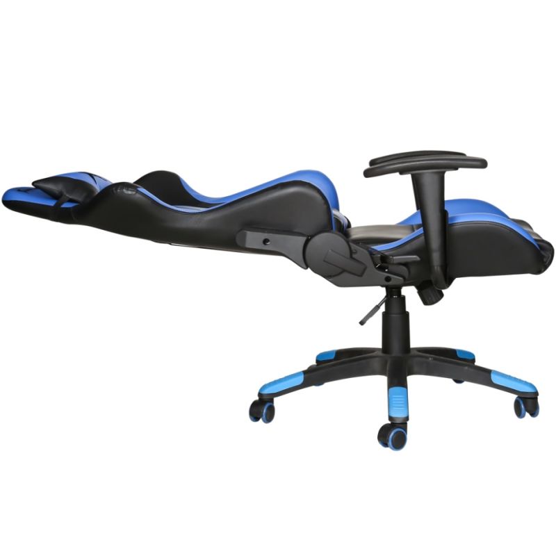 Крісло ігрове XTRIKE ME Advanced Gaming Chair GC-905, 50мм, чорно-cинє (GC-905BU)