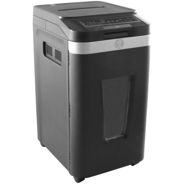 Знищувач документів HP Pro Shred Auto 400MC, A4, 80g х 10 л.,2*12, 53л., P-5 (2823)