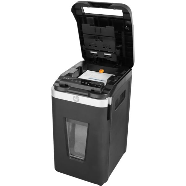Знищувач документів HP Pro Shred Auto 400MC, A4, 80g х 10 л.,2*12, 53л., P-5 (2823)