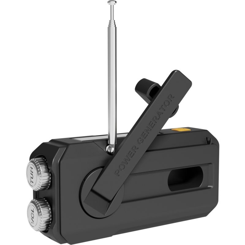 Радіо приймач FM/AM Survivor Radio All-in-1 2000, solar charger, powerbank, Flashlight, Sandberg (421-04)