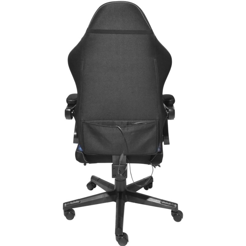 Крісло ігрове AGN 3 клас,150 кг, 80мм, RGB підсвітка, чорне (AGN09-21)