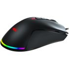 Мишка AOC GM530 ігрова, 16000dpi., 7кн., RGB PMW3389 Kailh switch чорна (GM530B)