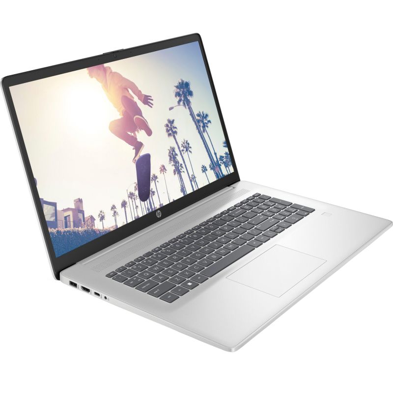 HP 17-cp2045ua 17.3" FHD IPS, 300n/Ryzen 5-7520U (4.3)/16Gb/SSD512Gb/Radeon/DOS/Сріблястий (D16F5EA)