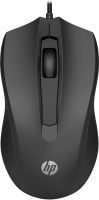 Мишка дротова HP 100 USB, чорна (6VY96AA)