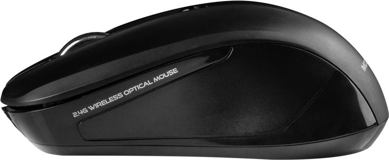 Мишка Modecom MC-WM9.1, бездротова, 4кн., 1600dpi, чорна (M-MC-0WM9.1-100)