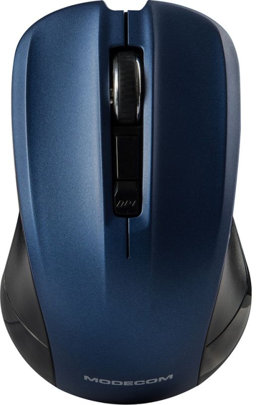 Мишка Modecom MC-WM9.1, бездротова, 4кн., 1600dpi, чорно-синя (M-MC-0WM9.1-140)