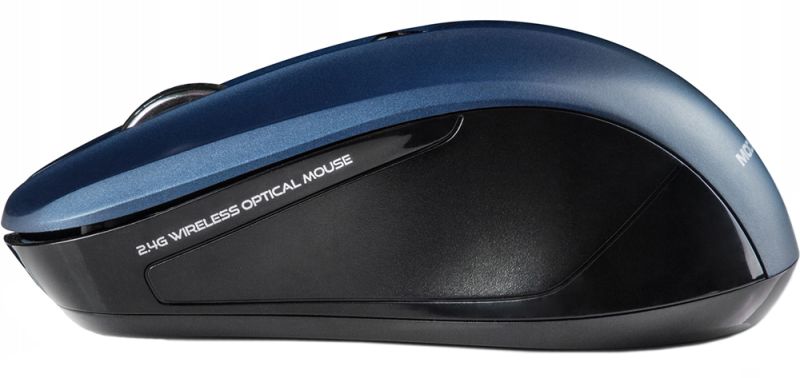 Мишка Modecom MC-WM9.1, бездротова, 4кн., 1600dpi, чорно-синя (M-MC-0WM9.1-140)