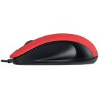 Мишка Modecom MC-M10S, 3кн., 1000dpi, Silent, червона (M-MC-M10S-500)