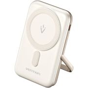 УМБ Vention Magnetic Wireless 10000mAh 20W PD USB-C In/Out, QI-15W White (FHNW0)