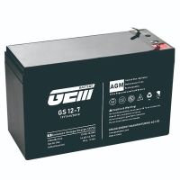 Акумуляторна батарея GEM Battery 12V-7.0Ah, AGM, F1/F2, (GS 12-7)
