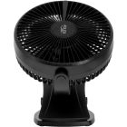 Вентилятор AdlerAD 7342 black настільний/ акумуляторний/ 5Вт/ D=15.5см/ USB-C/ чорний (AD7342B)