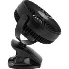 Вентилятор AdlerAD 7342 black настільний/ акумуляторний/ 5Вт/ D=15.5см/ USB-C/ чорний (AD7342B)