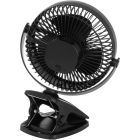 Вентилятор AdlerAD 7342 black настільний/ акумуляторний/ 5Вт/ D=15.5см/ USB-C/ чорний (AD7342B)
