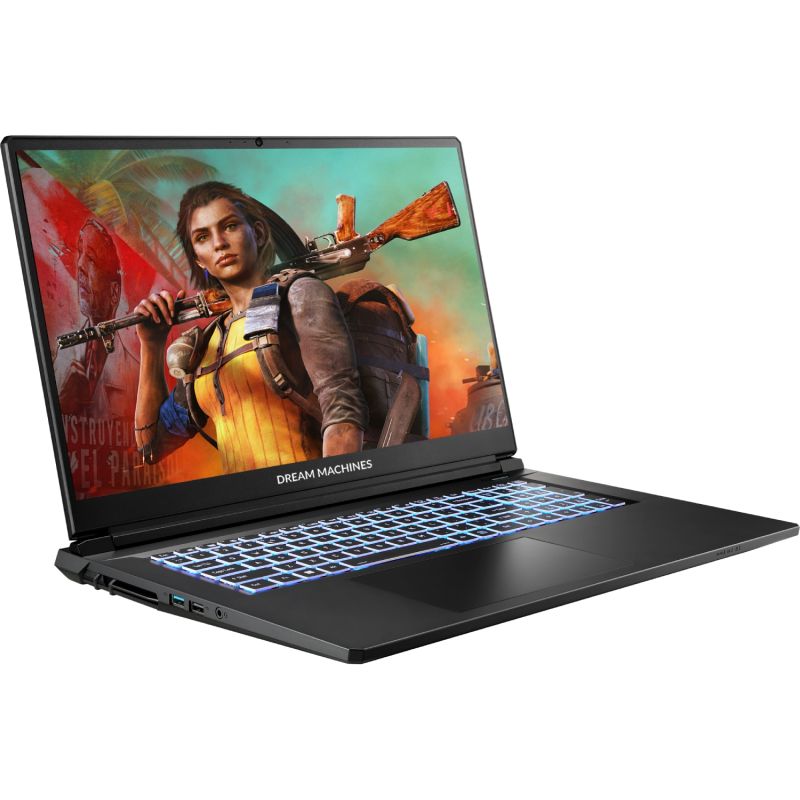 Dream Machines 17.3” FHD 144Hz, 300n/Ryzen 7 H255/16 GB/SSD 512GB/RTX5060/GLAN/DOS (RT5060-17UA26)