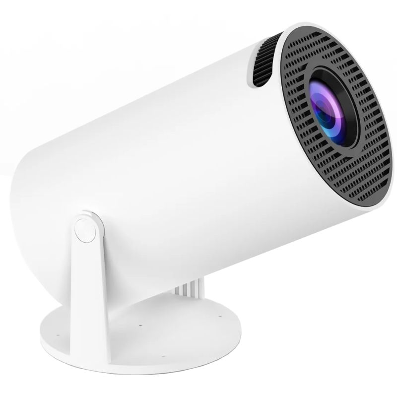 Проєктор AGN HY300A LED projector HD 100AL 16:9 RK3326 1G/8G Android 9 HDMI WiFi BT білий (AGN-HY300A)