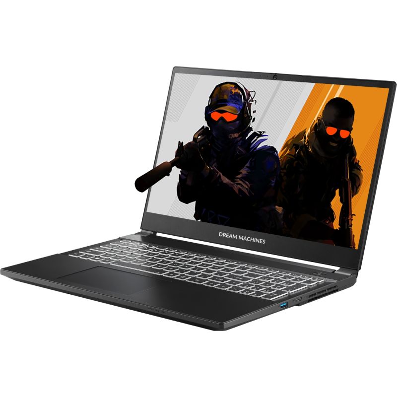 Dream Machines 15.6” FHD 144Hz/Ryzen 7 H255/32 GB/SSD 1TB/RTX5050/GLAN/DOS (RT5050-15UA29)
