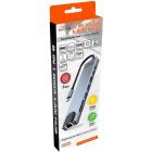 Док-станція USB3.1 Type-C --> HDMI4K60Hz/2xUSB-A/2xType-C/RJ45/SD/TF/PD 100W 8 in 1 Media-Tech (MT5046)