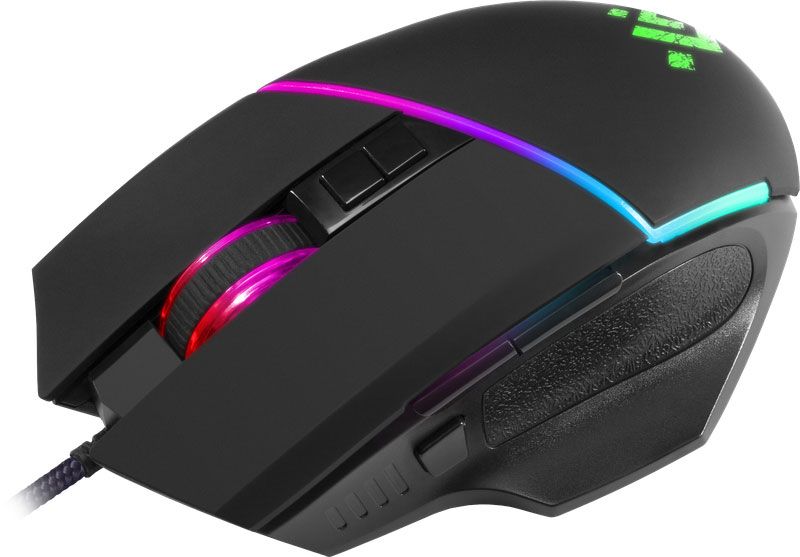 Мишка Defender Warfame GM-880L ігрова, 12800dpi., 8кн., RGB (52880)