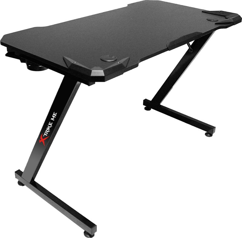 Стіл ігровий XTRIKE ME Gaming Desk, Black 110x60x74мм. (DK-02)