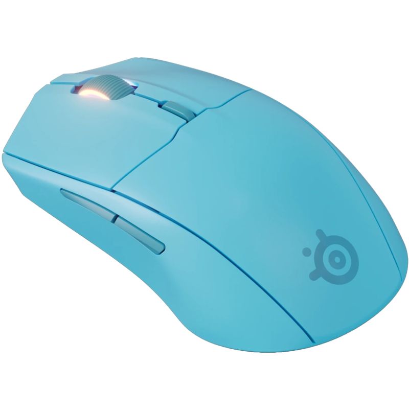 Мишка SteelSeries Rival 3 Gen 2 Wireless, RGB, Aqua (62526)