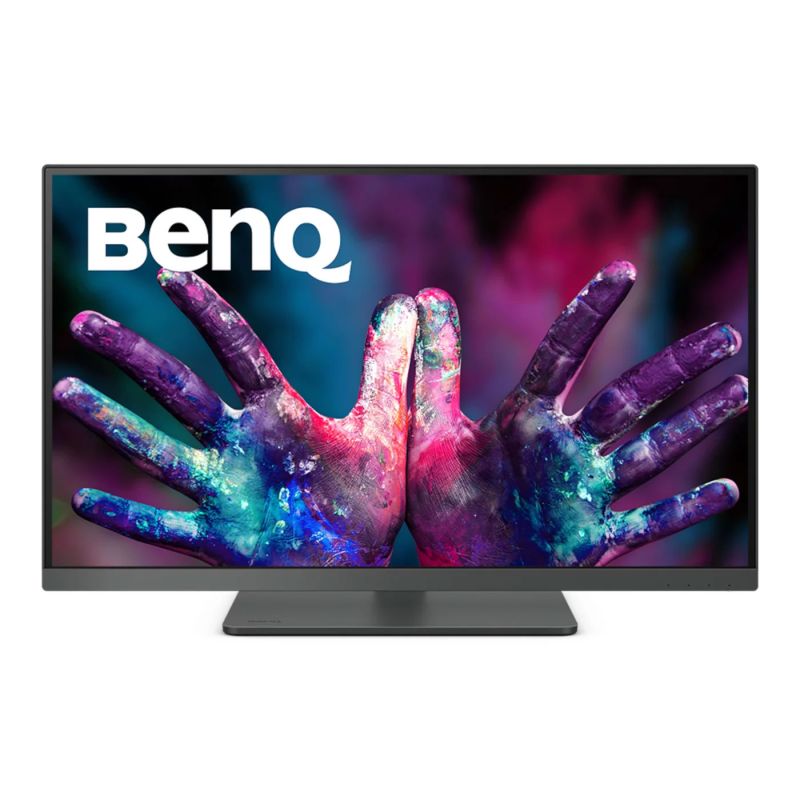 TFT 27" BenQ PD2705U, 4K UHD, IPS, 99% sRGB, HDMI, DP, USB-C, USB-hub, HAS, колонки, темно-сірий (9H.LKDLA.TBE)