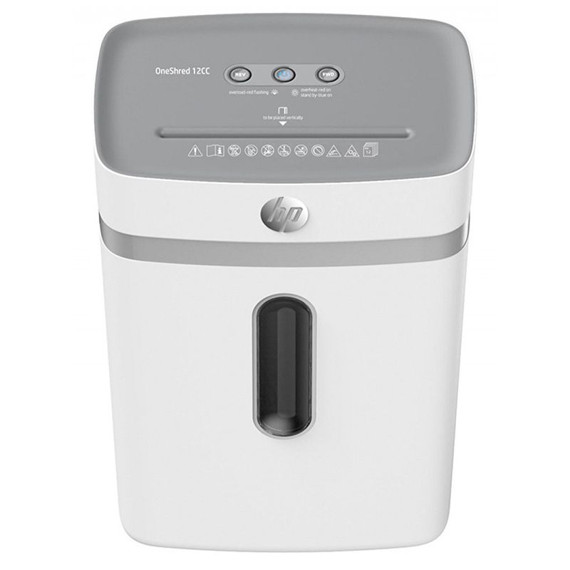 Знищувач документів HP OneShred 12CC, A4, 80g х 12 листів, 4*35, 23 л. P-4 (2802)